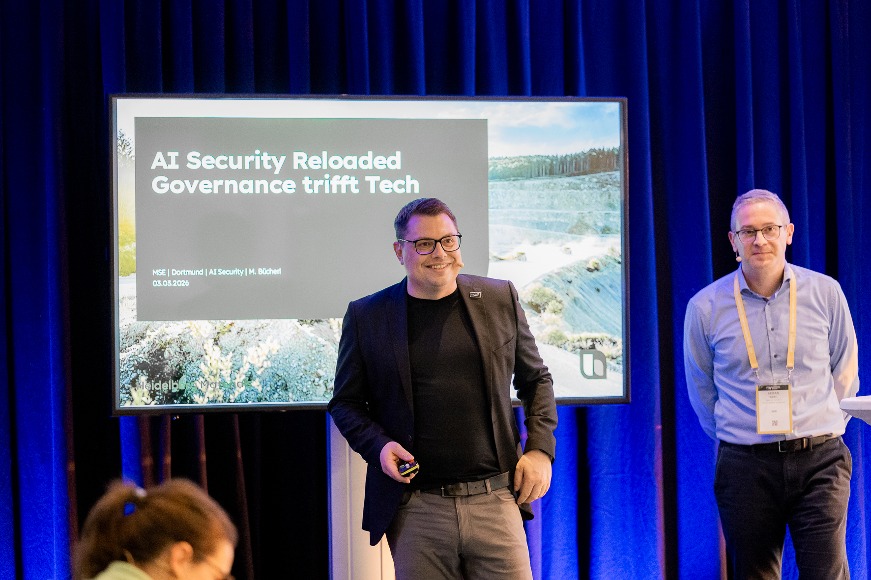 Cyber Security-Event mit Teilnehmenden